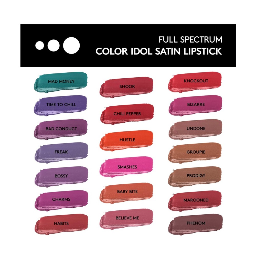 🌙 B56 - COVERGIRL Color Idol, Satin Lipstick (select colour)